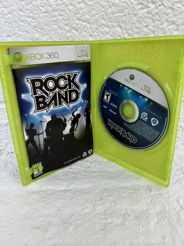 Rock band xbox 360 - xbox, cib