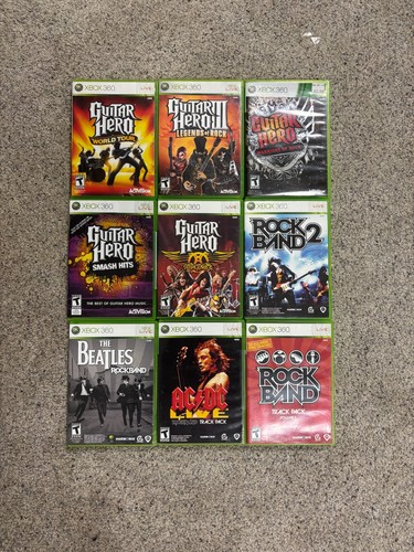 Rock band guitar hero - rock, band/guitar