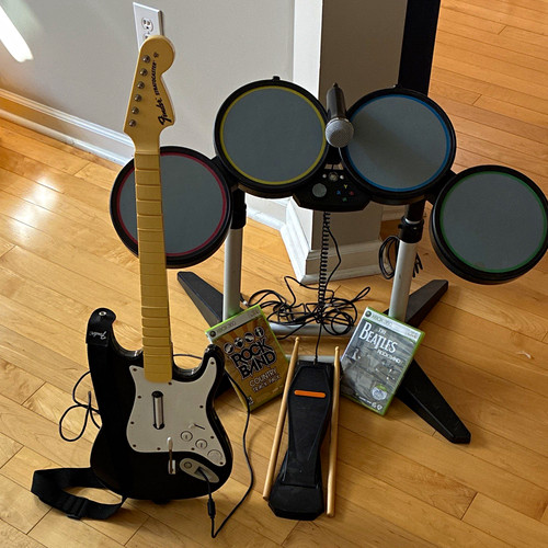 Rock band wired xbox - rock,