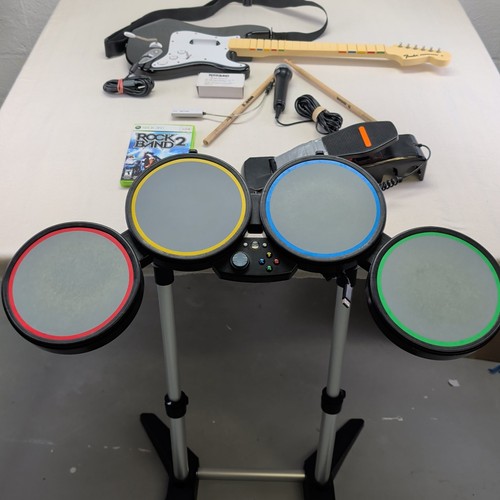 Rock band bundle set xbox - bundle,