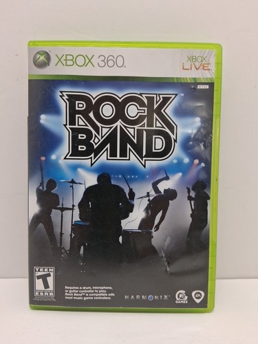 Rock band microsoft xbox - rock, 360