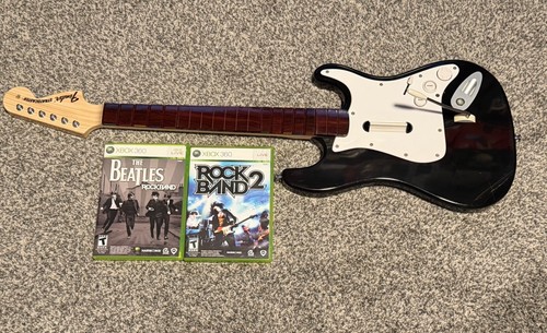 Rock band fender stratocaster - band,