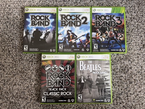 Rock band xbox 360 bundle - xbox,