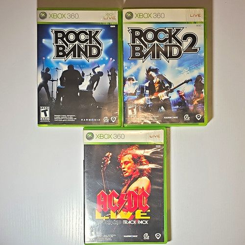 Xbox 360 rock band - xbox,