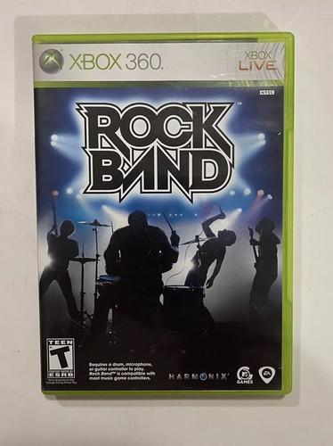 Xbox 360 rock band video - band, game
