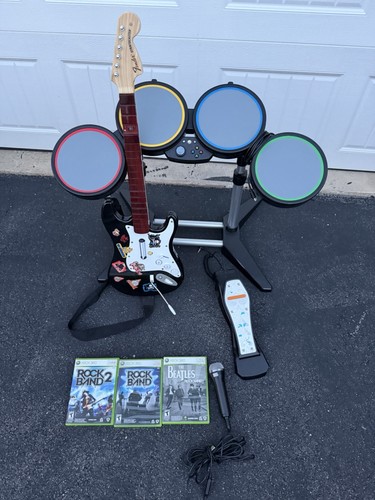 Xbox 360 rock band - band, 2,