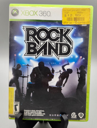 Rock band xbox - video, game