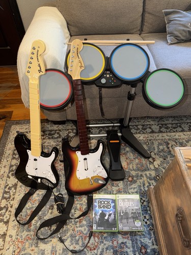 Complete rock band - set, xbox