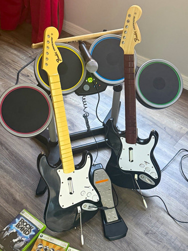 Rock band complete set xbox - complete,
