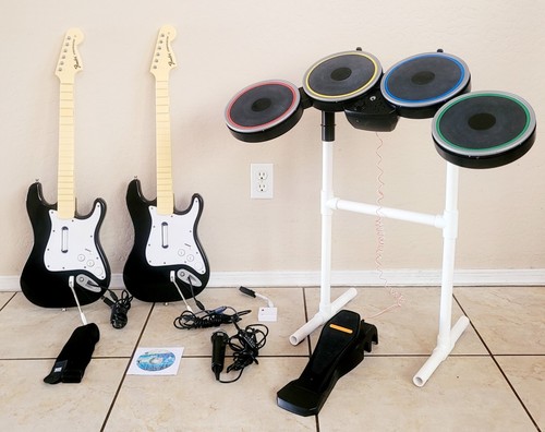 Xbox 360 rock band - band, lot